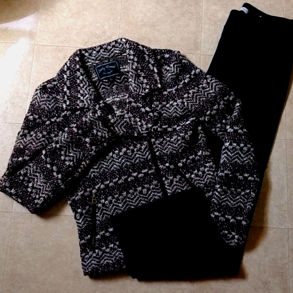 Lucky brand moto jacket small